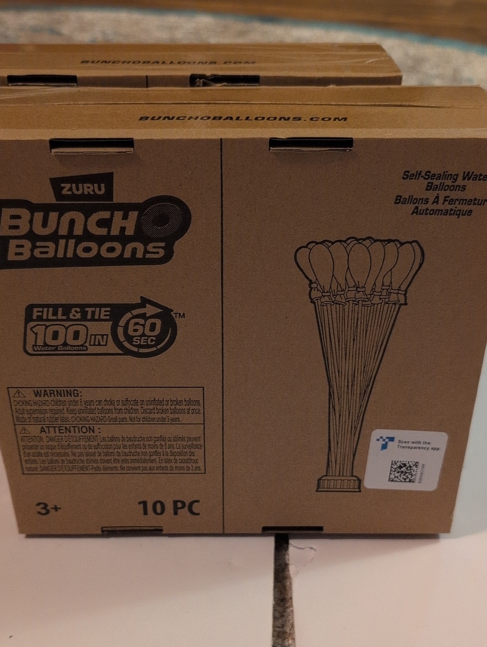ZURU Bunch Balloons Water Balloons 3 Boxes